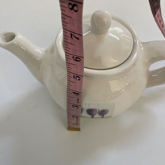 Pottery‎ Barn Tea Garden Tea Pot “BELIEVE” Rae Dunn Design 1.5 Quarts 6 Cup - Picture 10 of 10